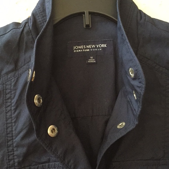 Navy Blue Jacket - Picture 3 of 3